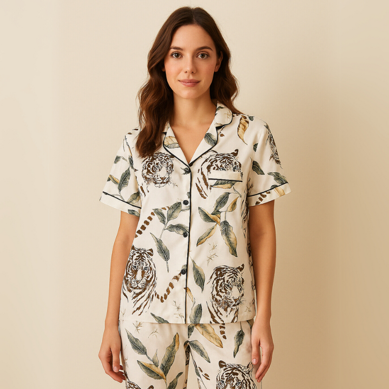 Pijama Alma Selvagem Feminino Longo