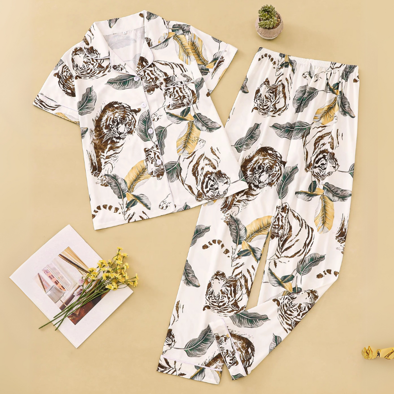 Pijama Alma Selvagem Feminino Longo