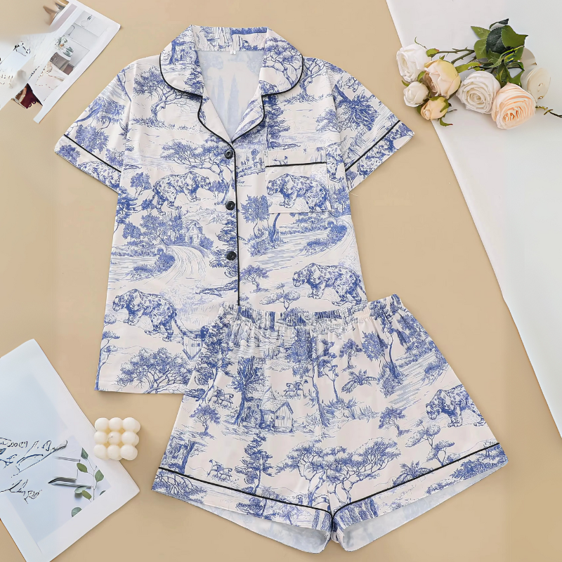 Pijama Toile Dreams Americano Feminino Curto