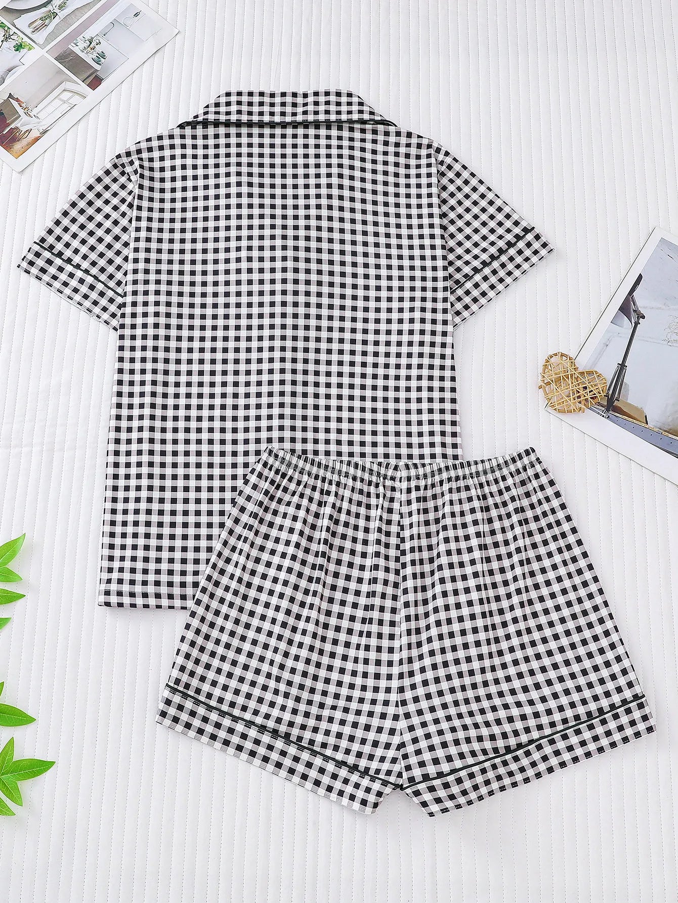 Pijama Noite Clássica Americano Feminino Curto