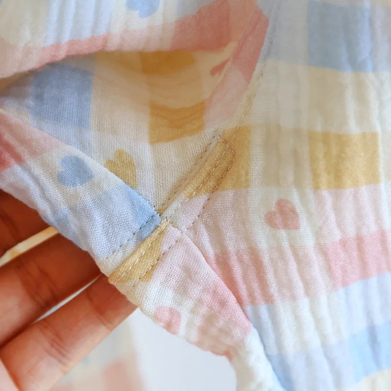 Pijama Casa Poesia Feminino Longo em Algodão