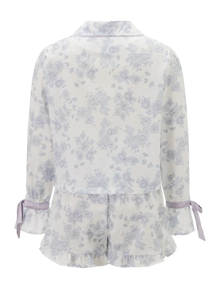 Pijama Belle Époque Americano Feminino Curto