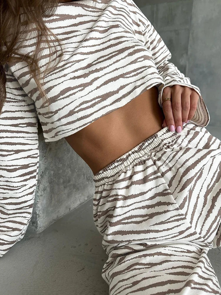 Pijama Zebra World Feminino Longo
