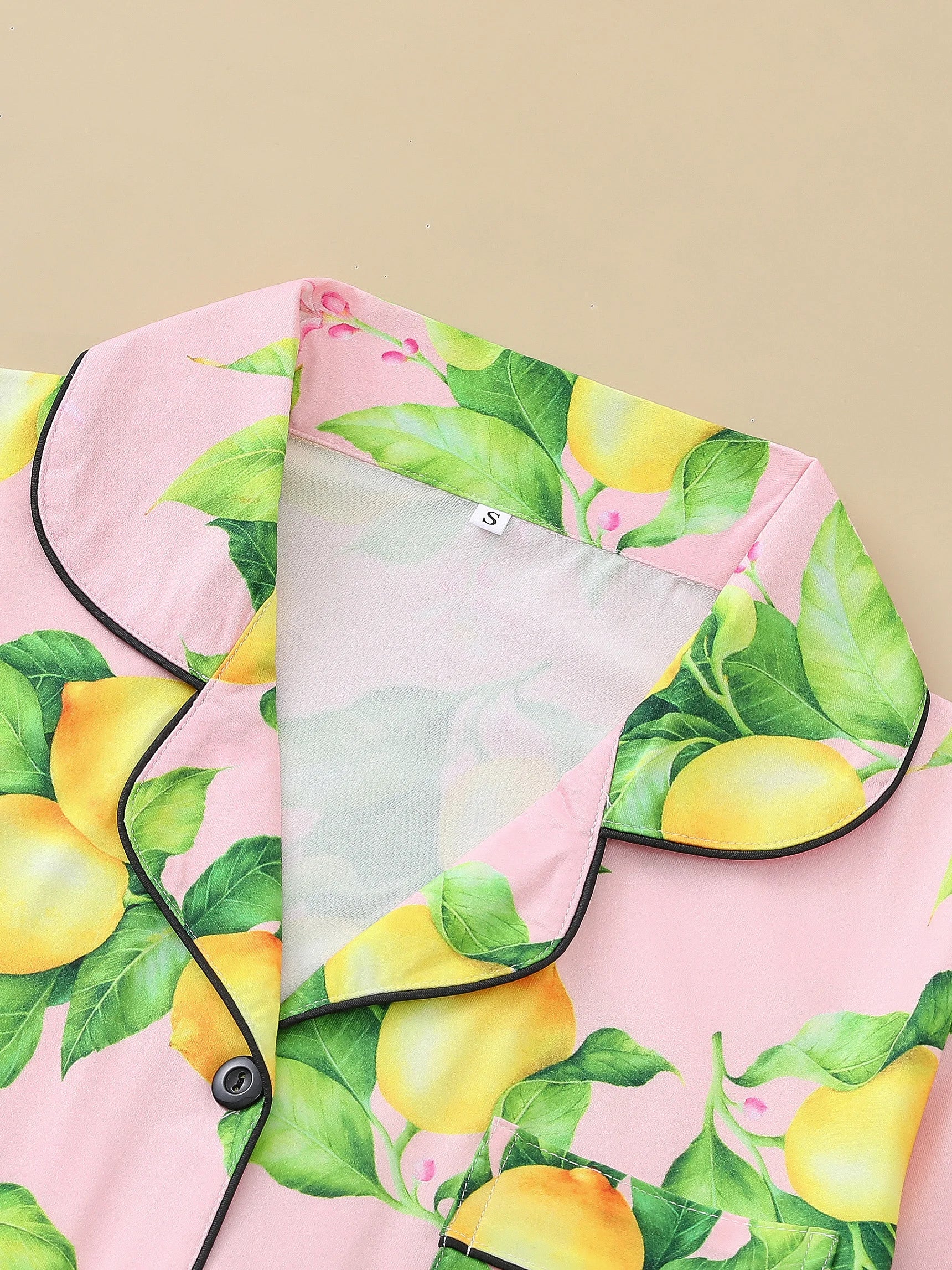 Pijama Limone Americano Feminino Curto
