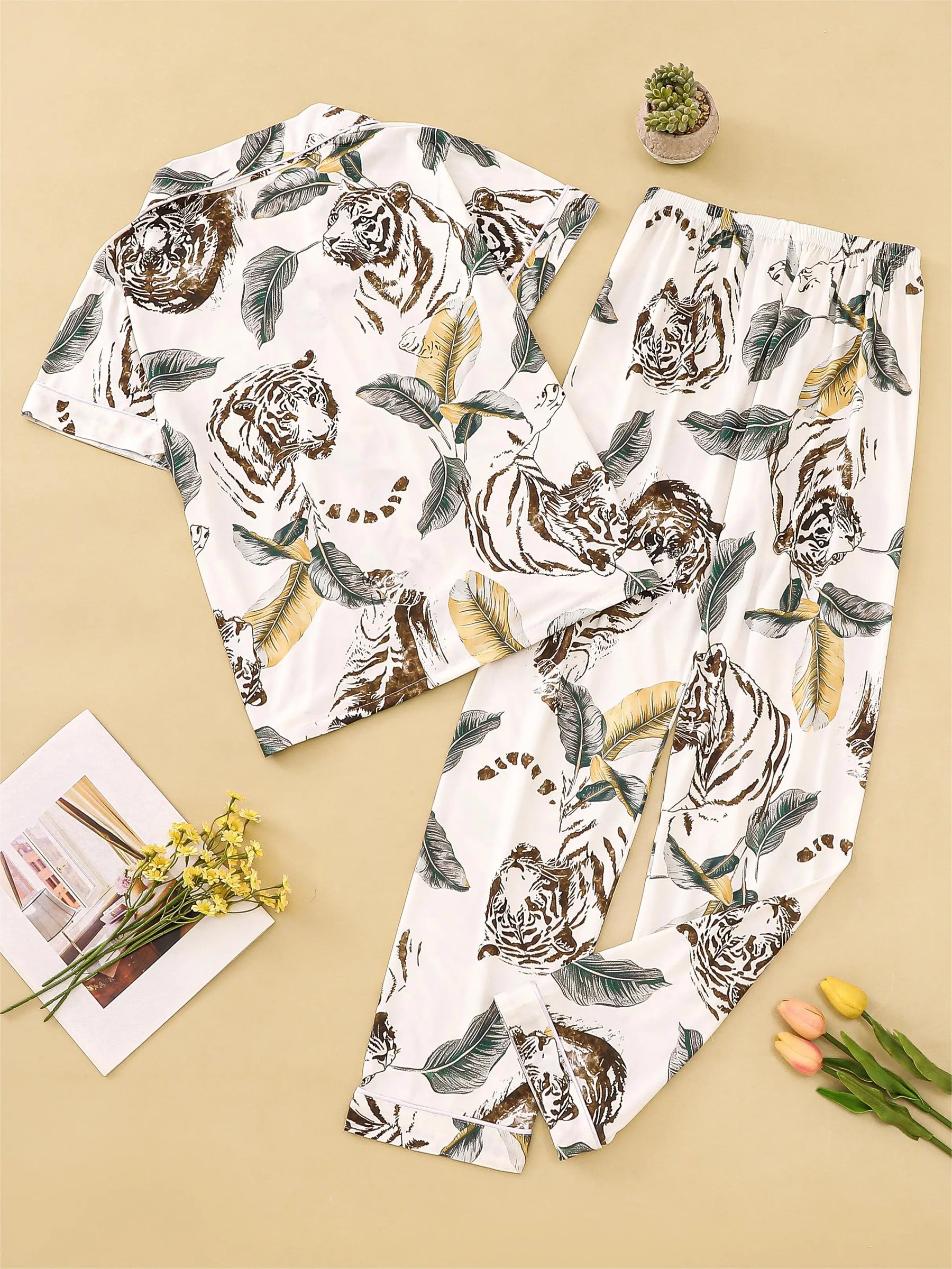 Pijama Alma Selvagem Feminino Longo