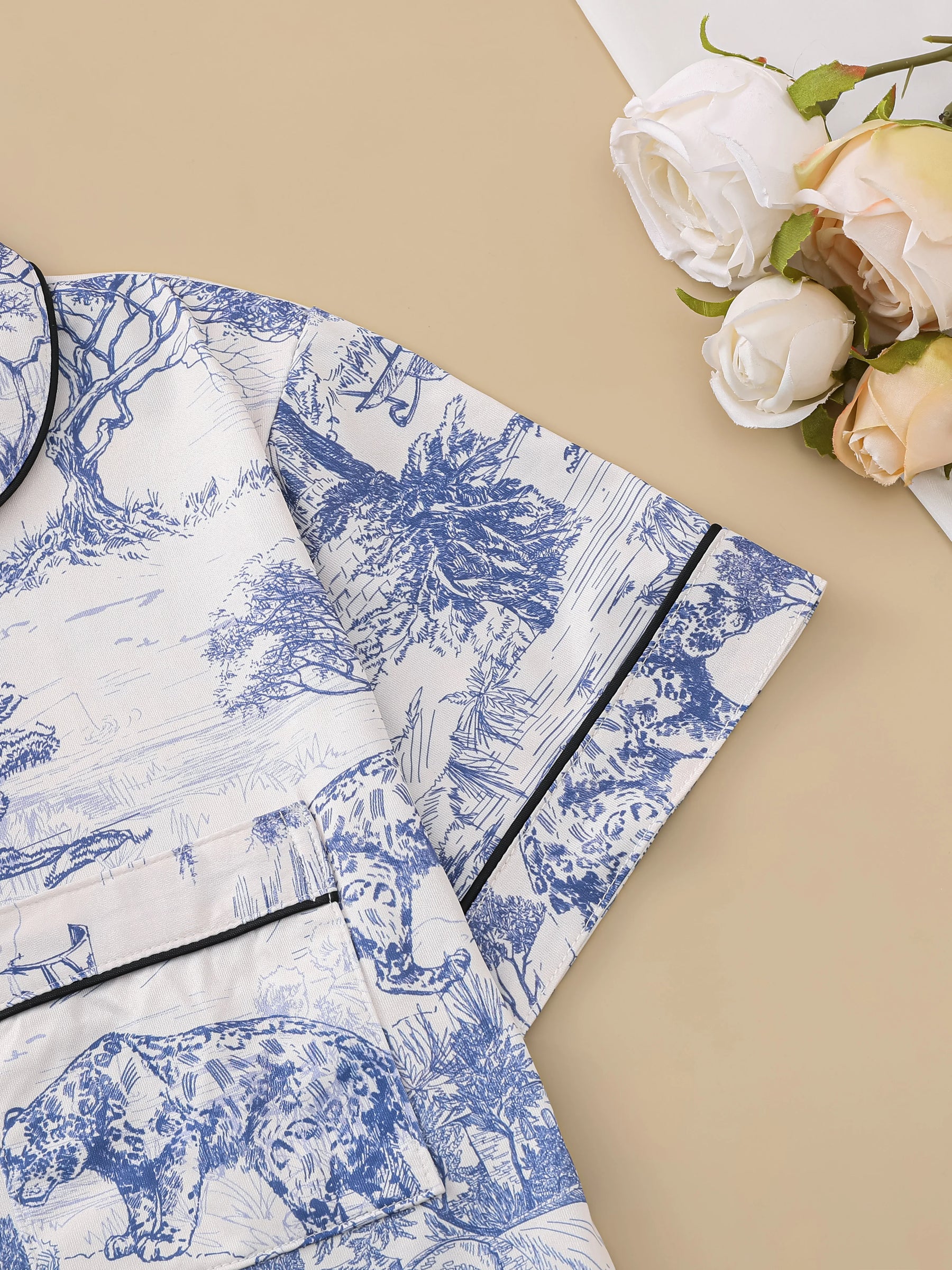 Pijama Toile Dreams Americano Feminino Curto