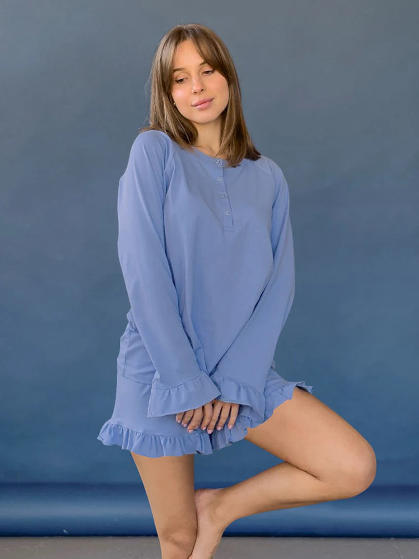 Pijama Sunday Mood Feminino Curto