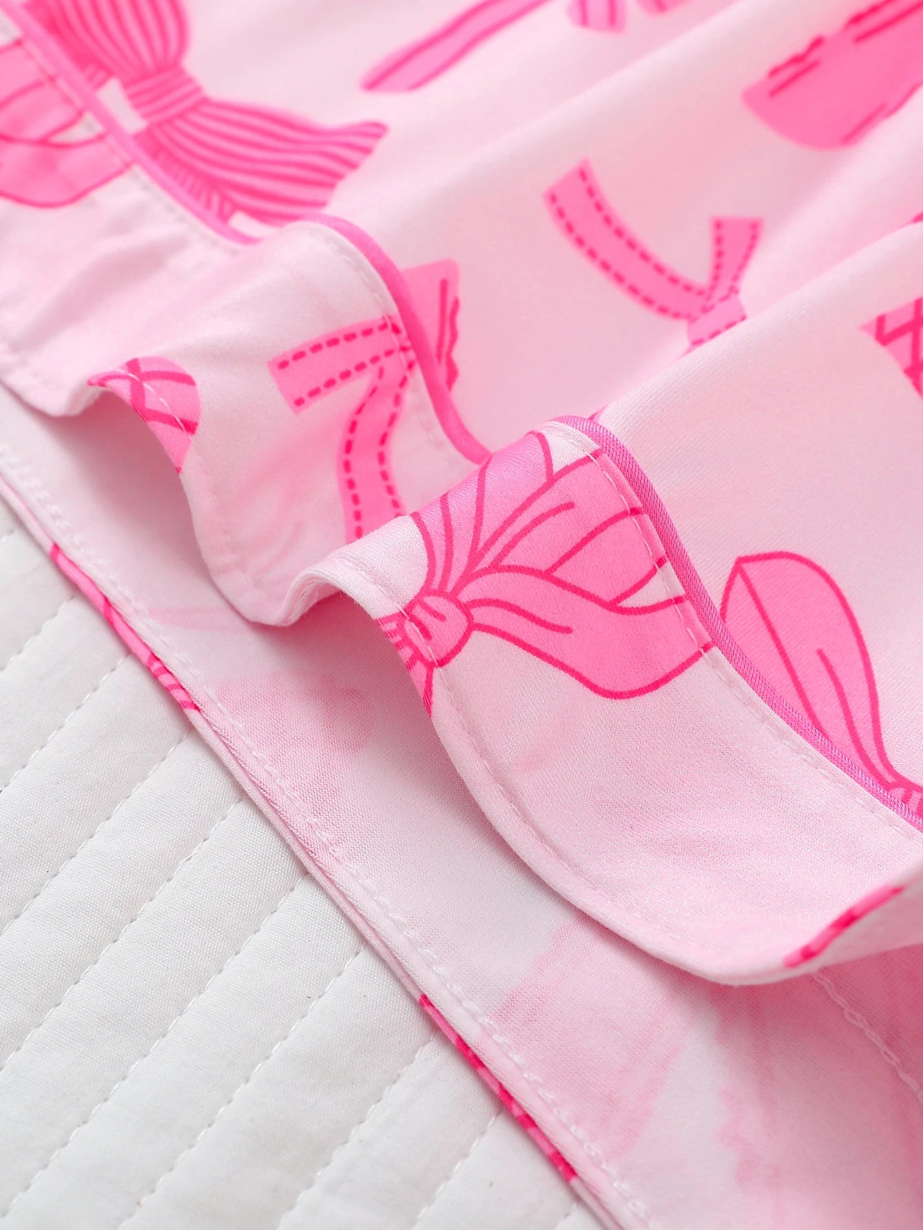 Pijama Lace & Bows Americano Feminino Curto