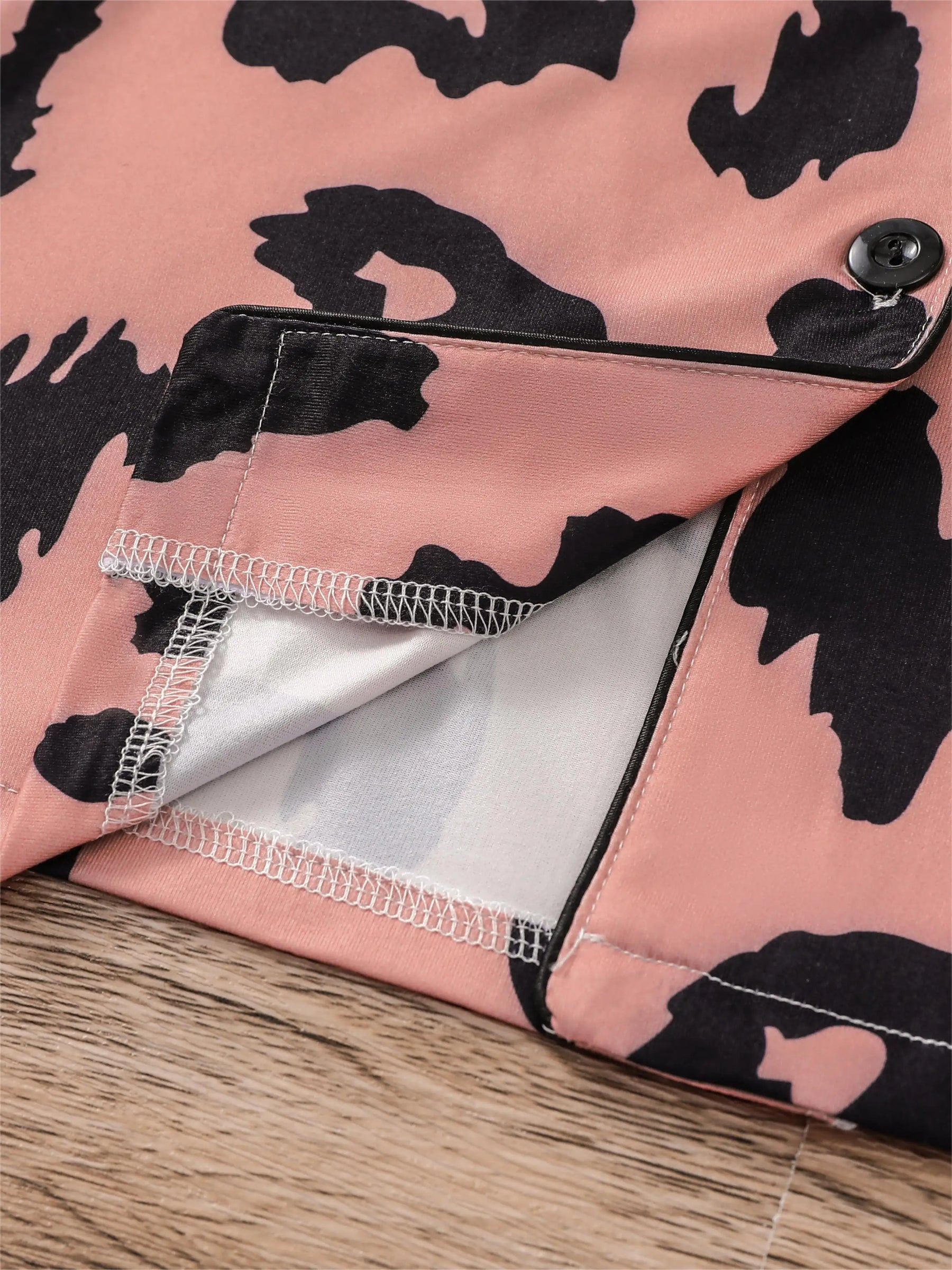 Pijama Chic Feline Americano Feminino Curto