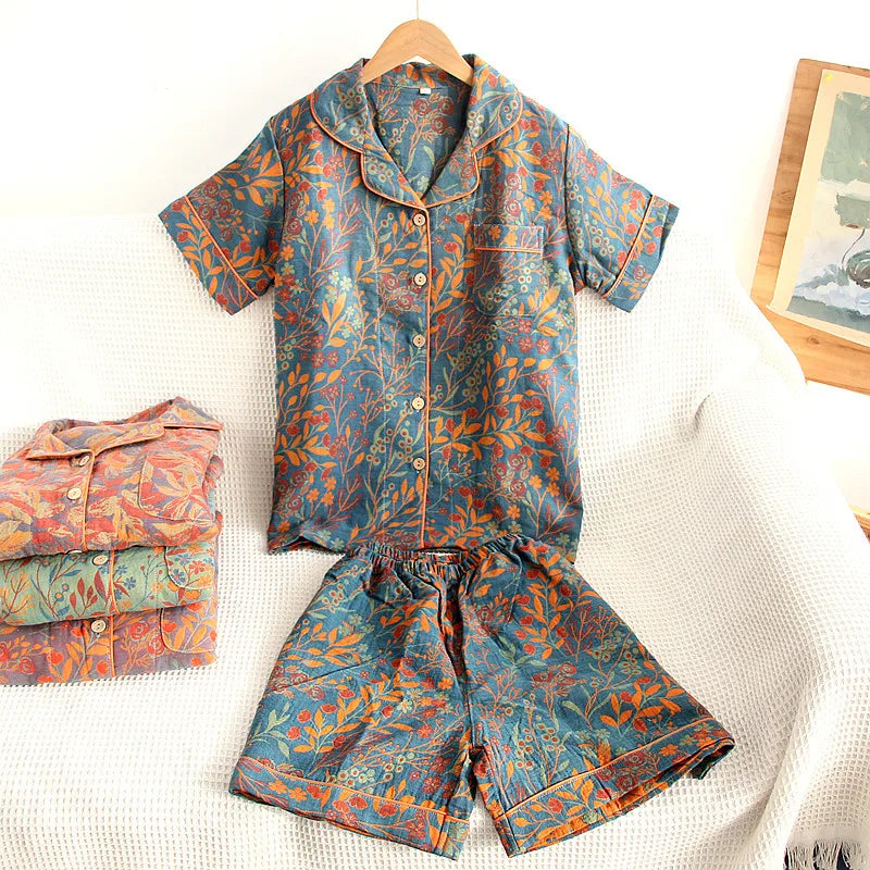 Pijama Botanique Feminino Curto