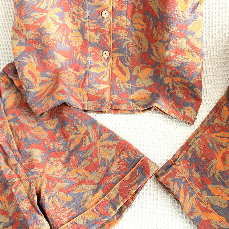 Pijama Botanique Feminino Curto