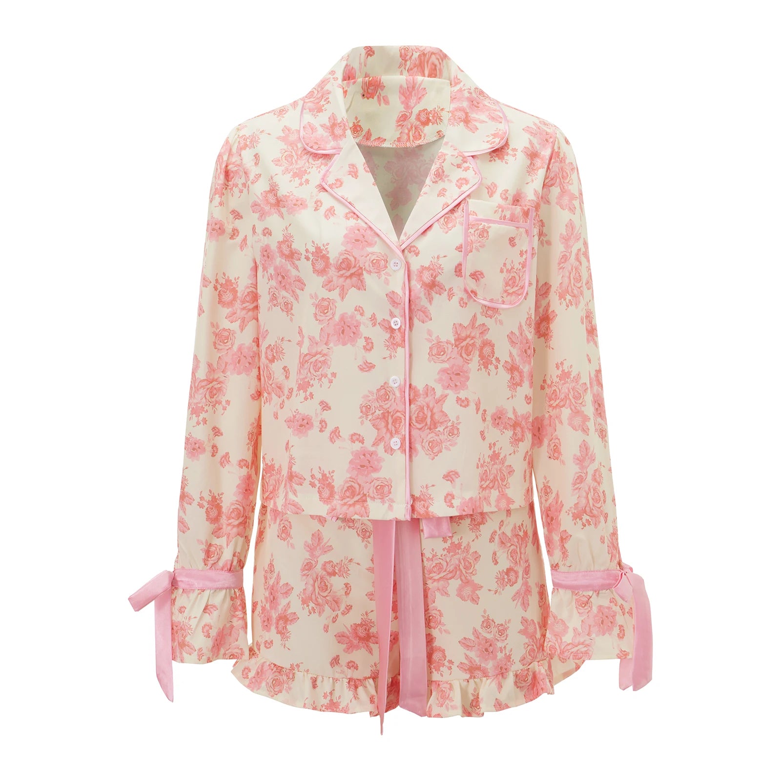 Pijama Belle Époque Americano Feminino Curto