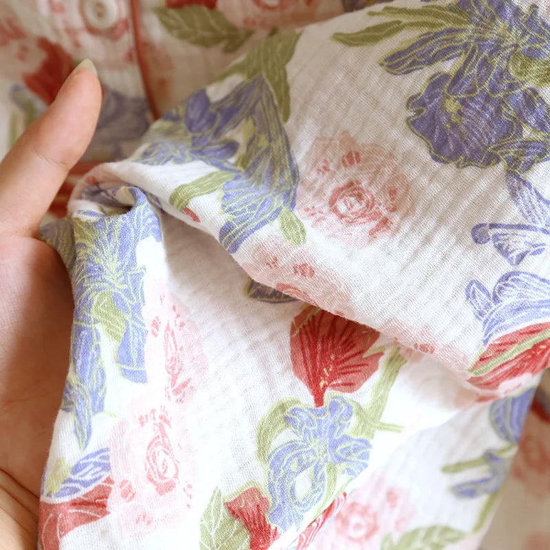 Pijama Garden Bloom Americano Feminino Longo