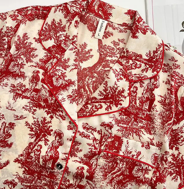 Pijama Victoria Americano Feminino Curto