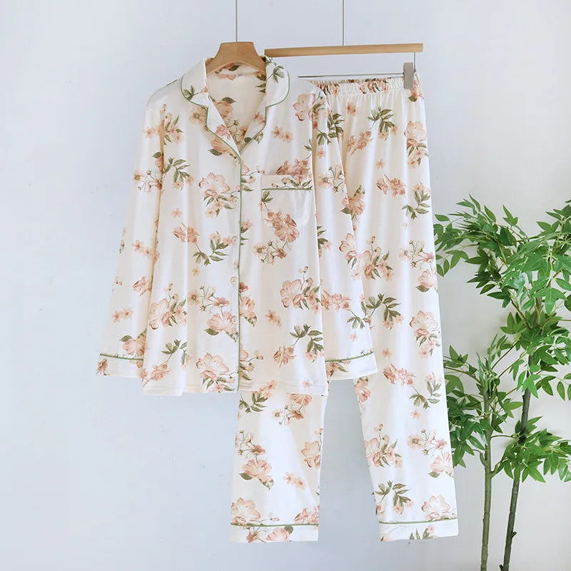 Pijama Fiorina Americano Feminino Longo