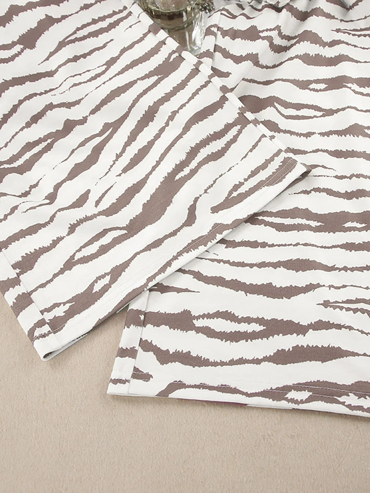 Pijama Zebra World Feminino Longo