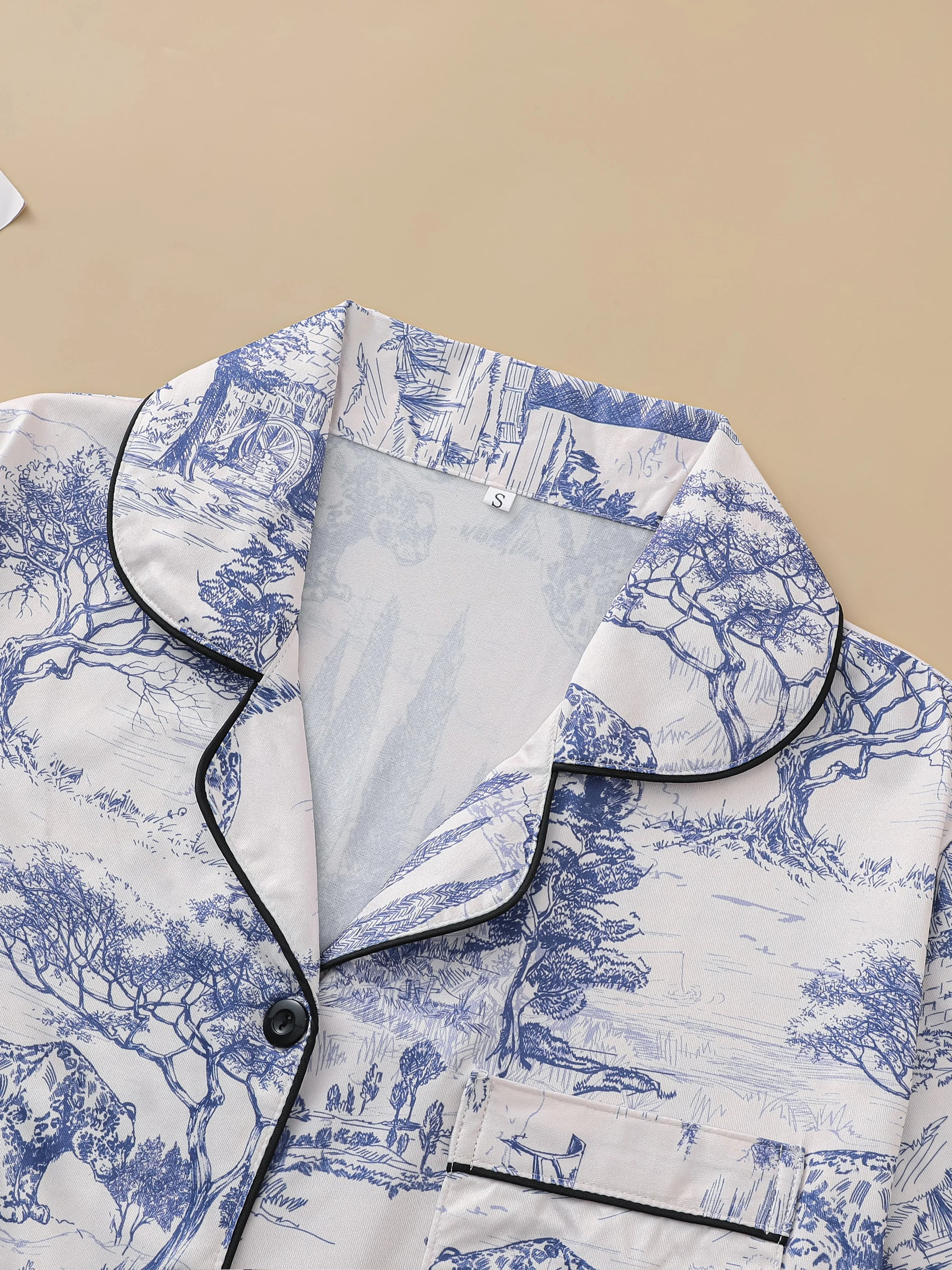 Pijama Toile Dreams Americano Feminino Curto