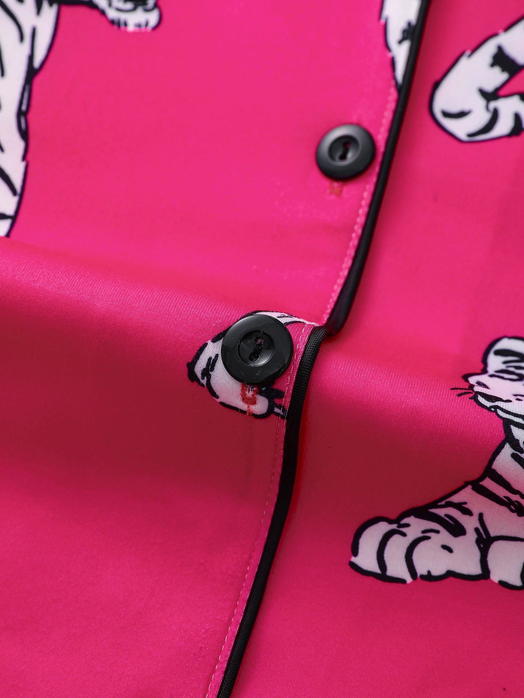 Pijama Pink Tiger Americano Feminino Longo