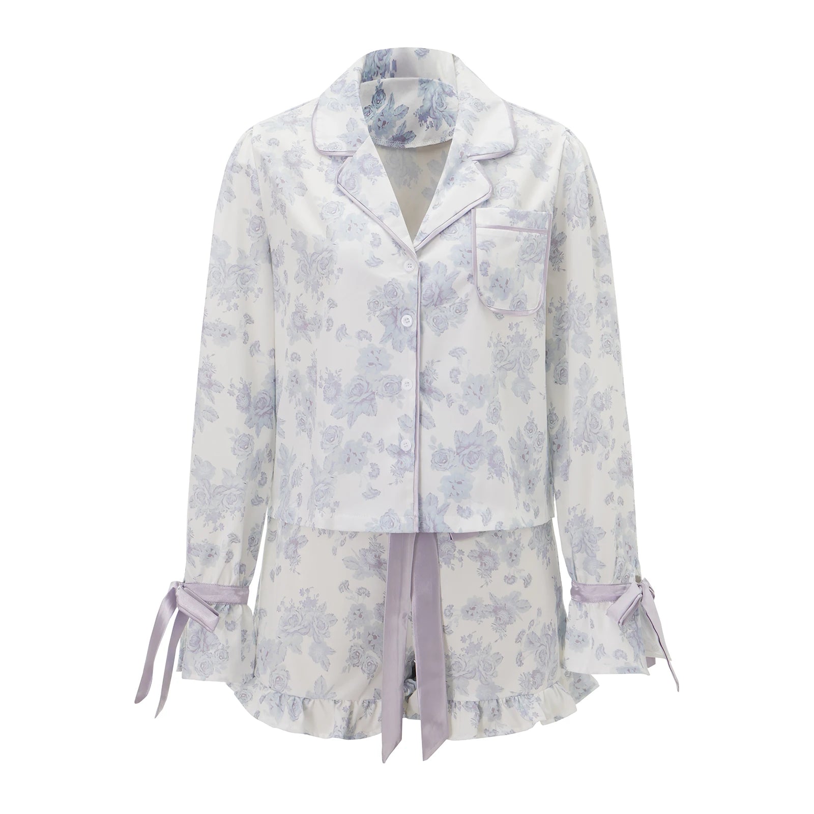 Pijama Belle Époque Americano Feminino Curto