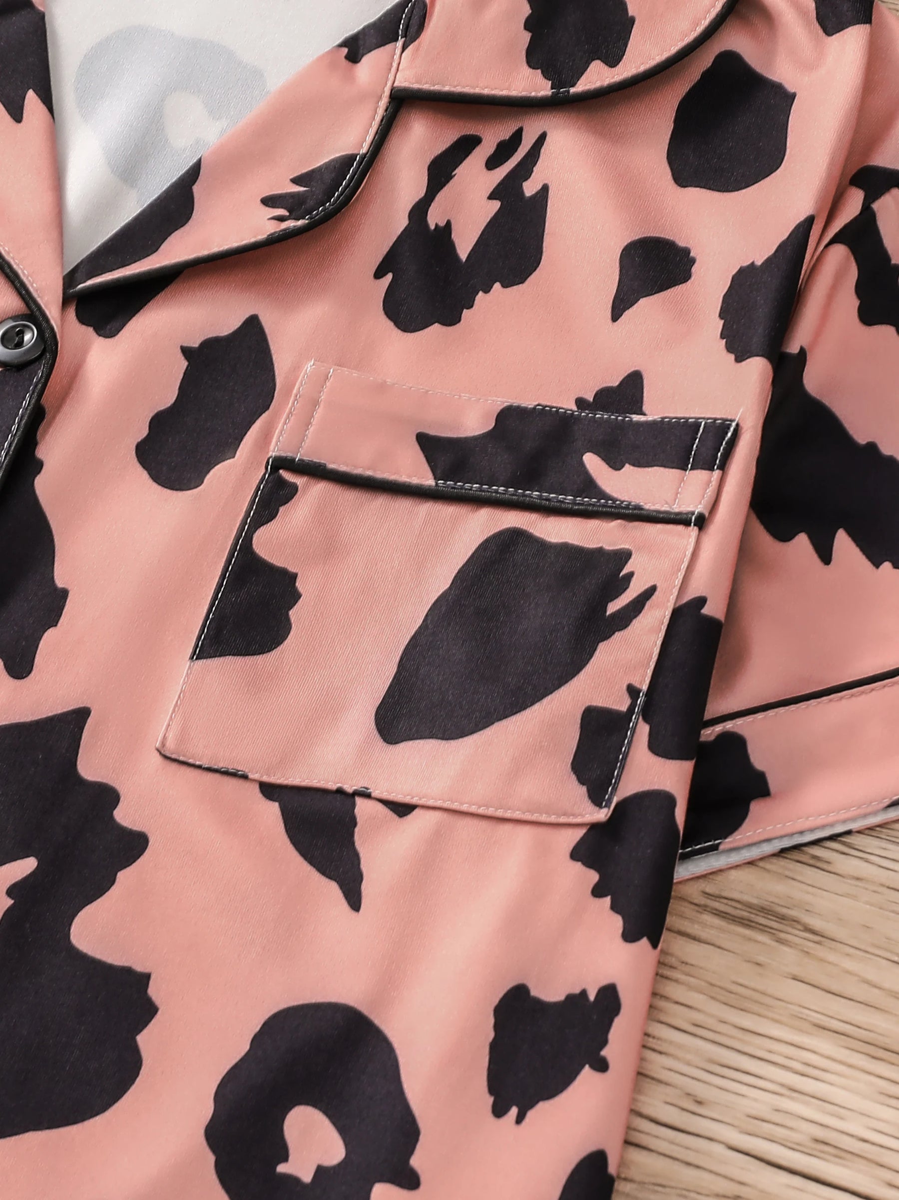 Pijama Chic Feline Americano Feminino Curto