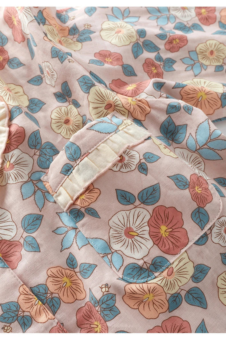Pijama Adélia Americano Feminino Longo