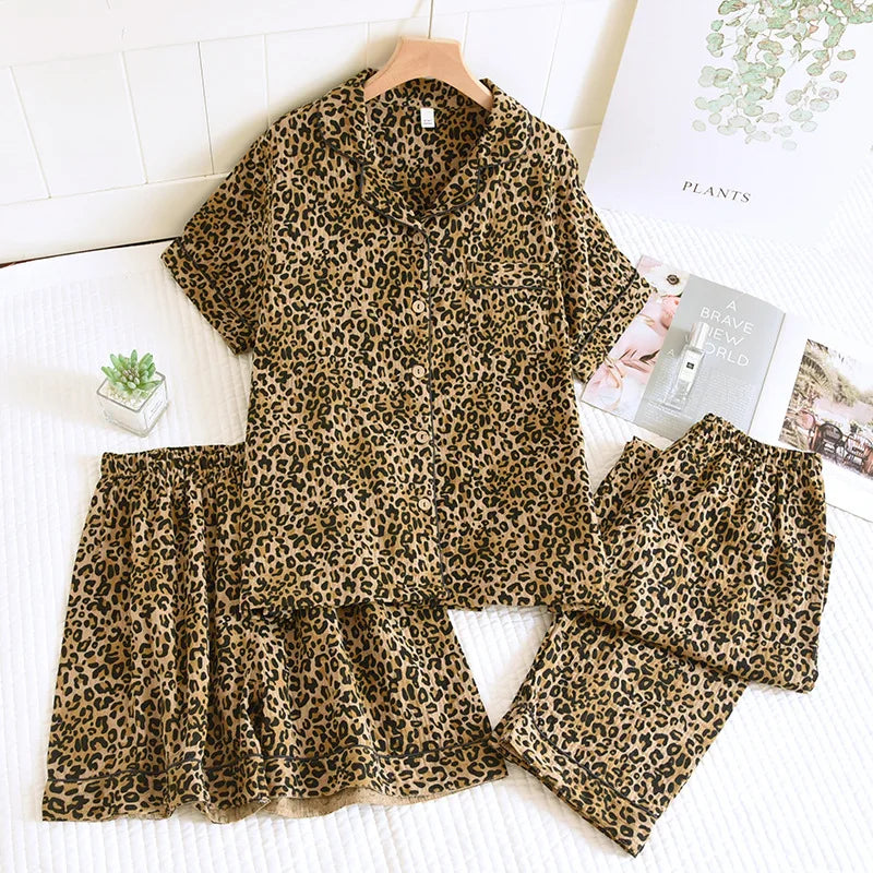 Pijama Instinto Selvagem 3 Peças