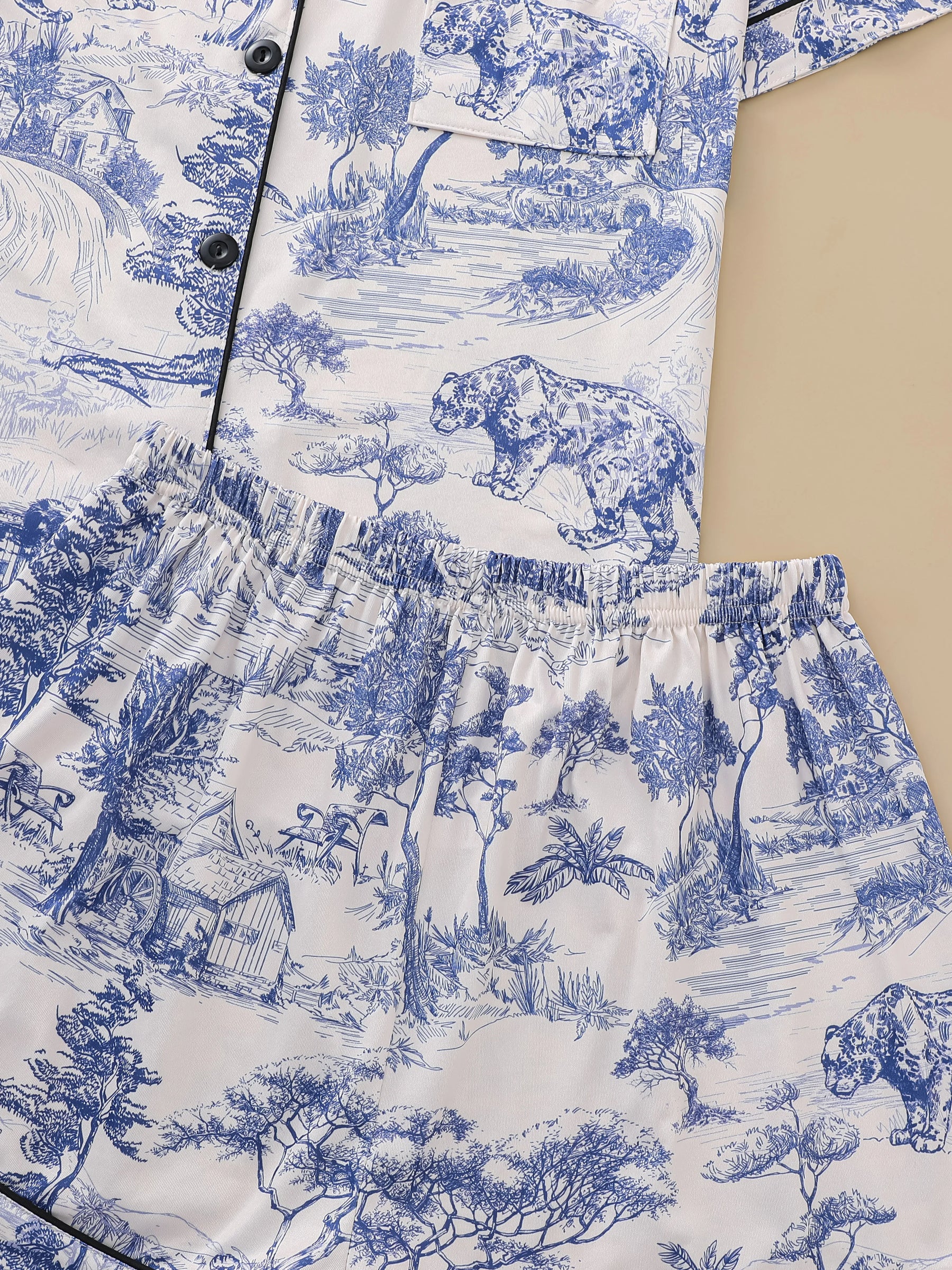 Pijama Toile Dreams Americano Feminino Curto