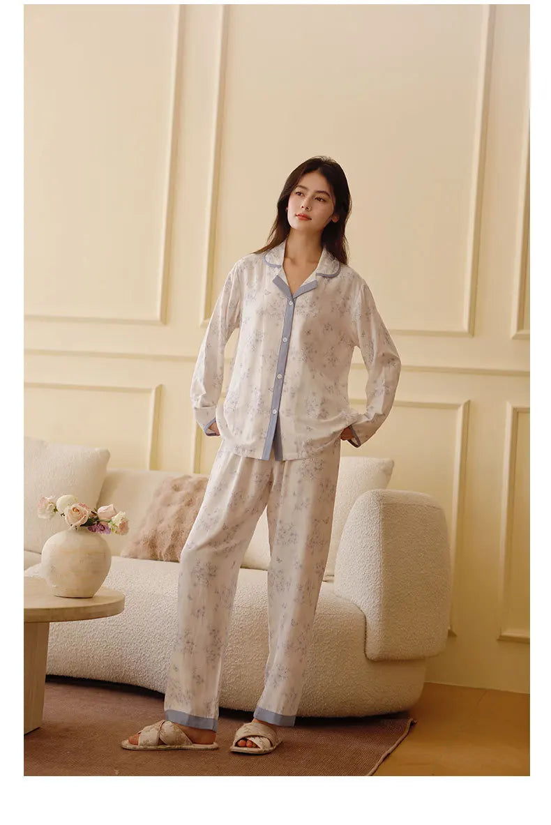 Pijama Doce Aurora Feminino Longo