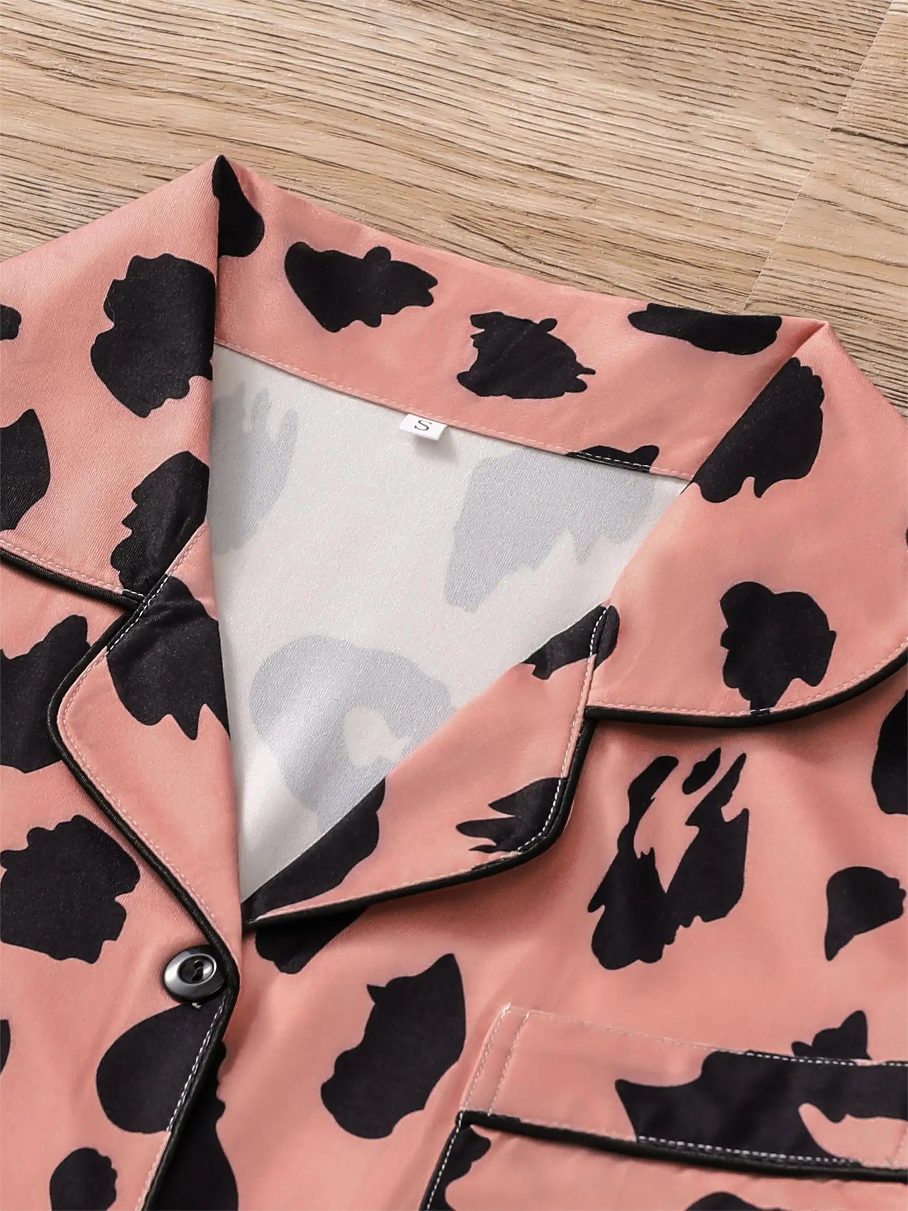 Pijama Chic Feline Americano Feminino Curto