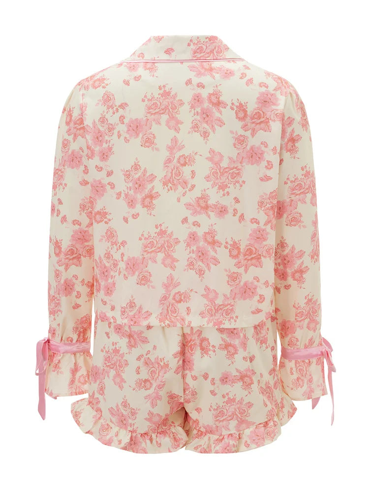 Pijama Belle Époque Americano Feminino Curto