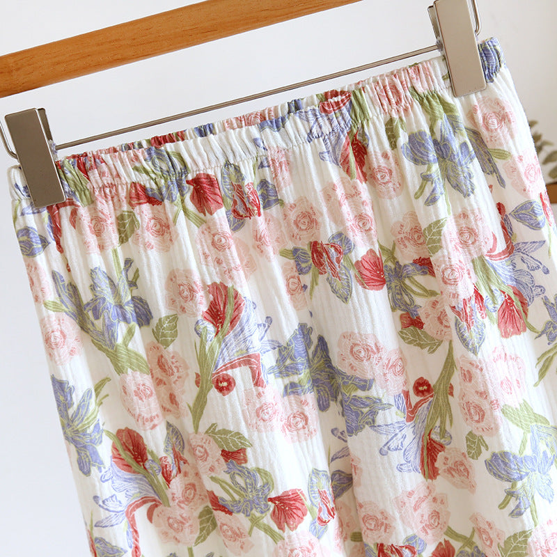 Pijama Garden Bloom Americano Feminino Longo