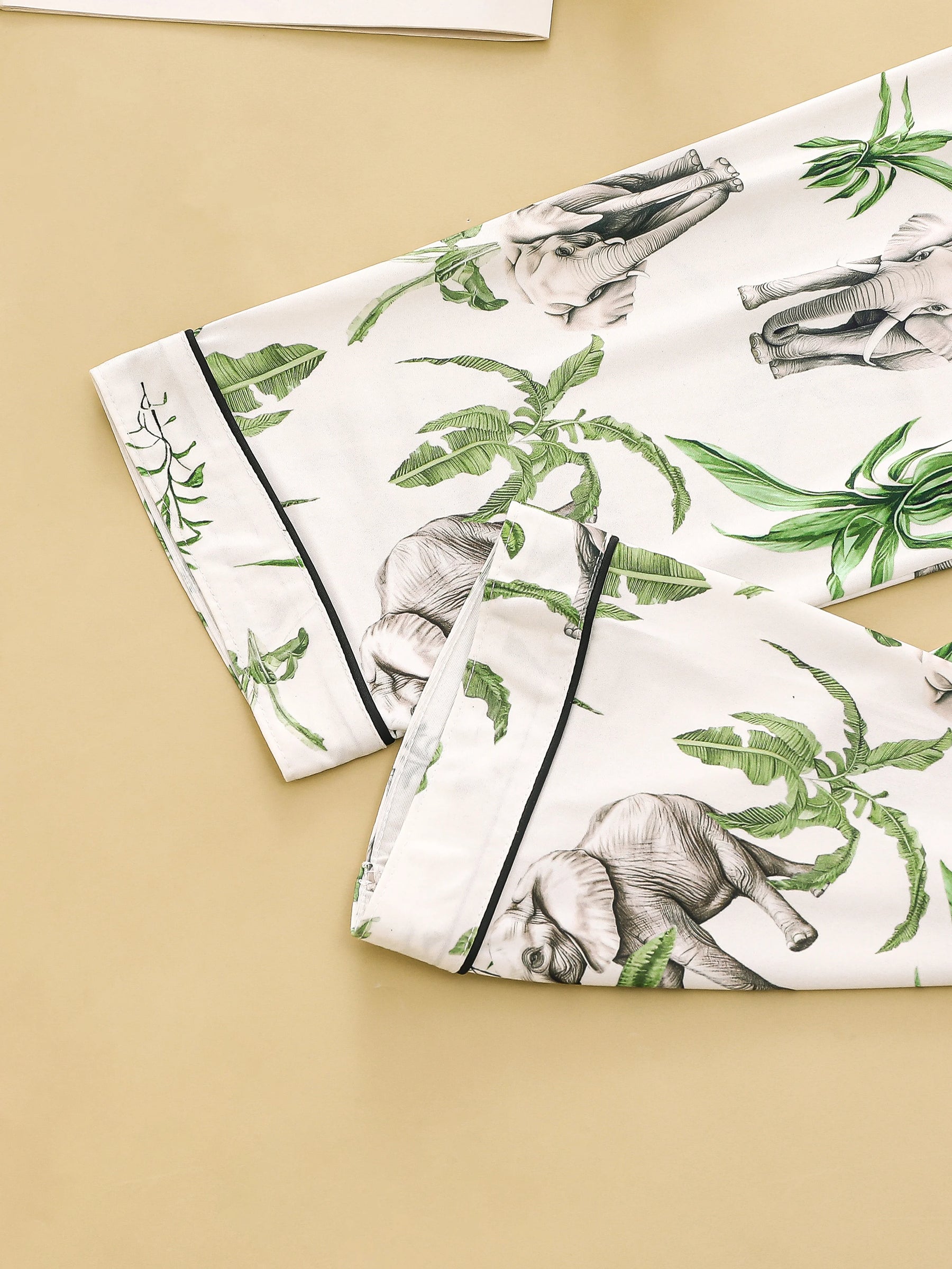 Pijama Jardim Sereno Feminino Longo