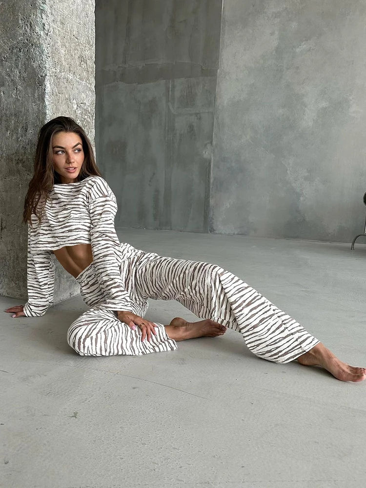 Pijama Zebra World Feminino Longo