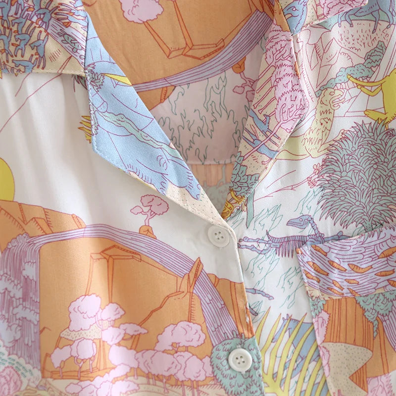 Pijama Sasha Americano Feminino Longo