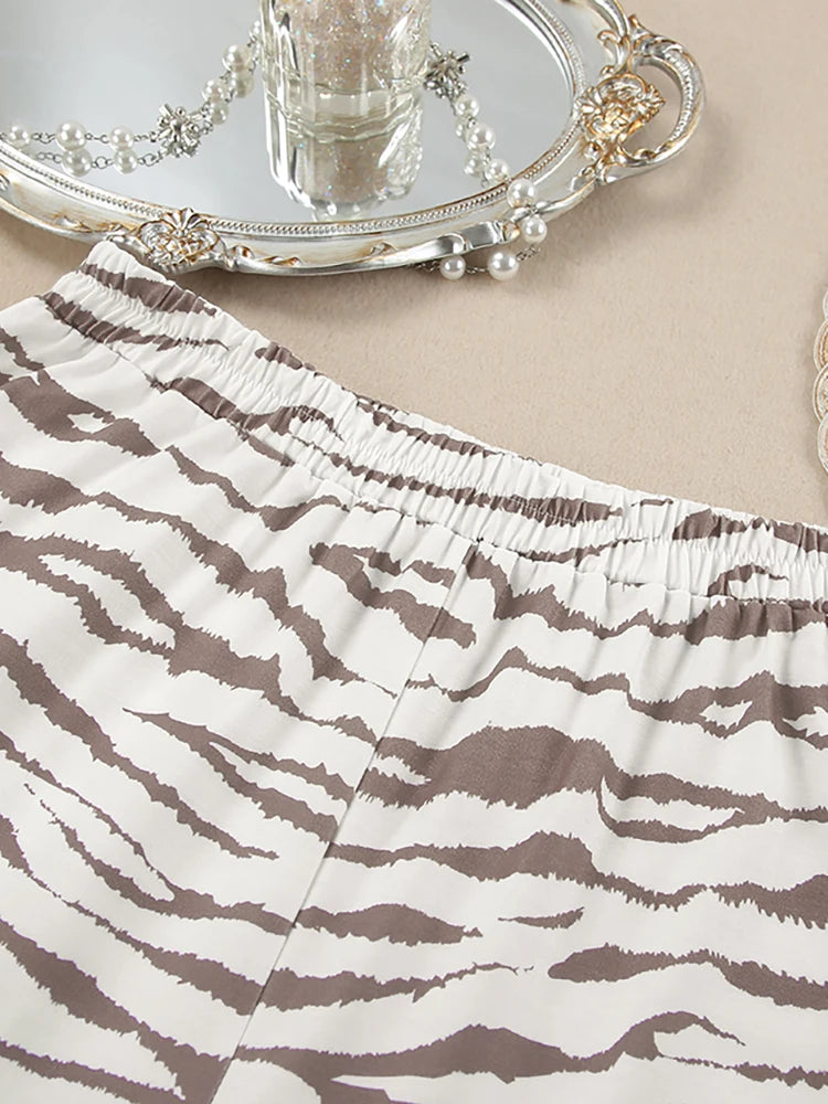 Pijama Zebra World Feminino Longo