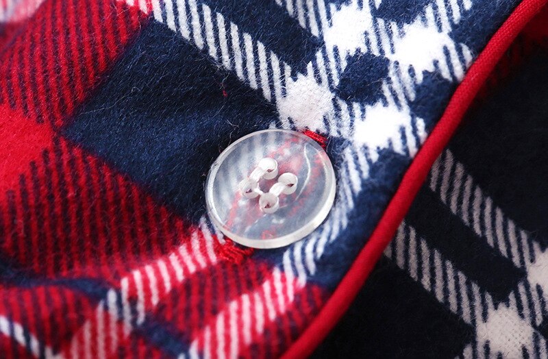 Camisola Xadrez Manga Longa - Kim