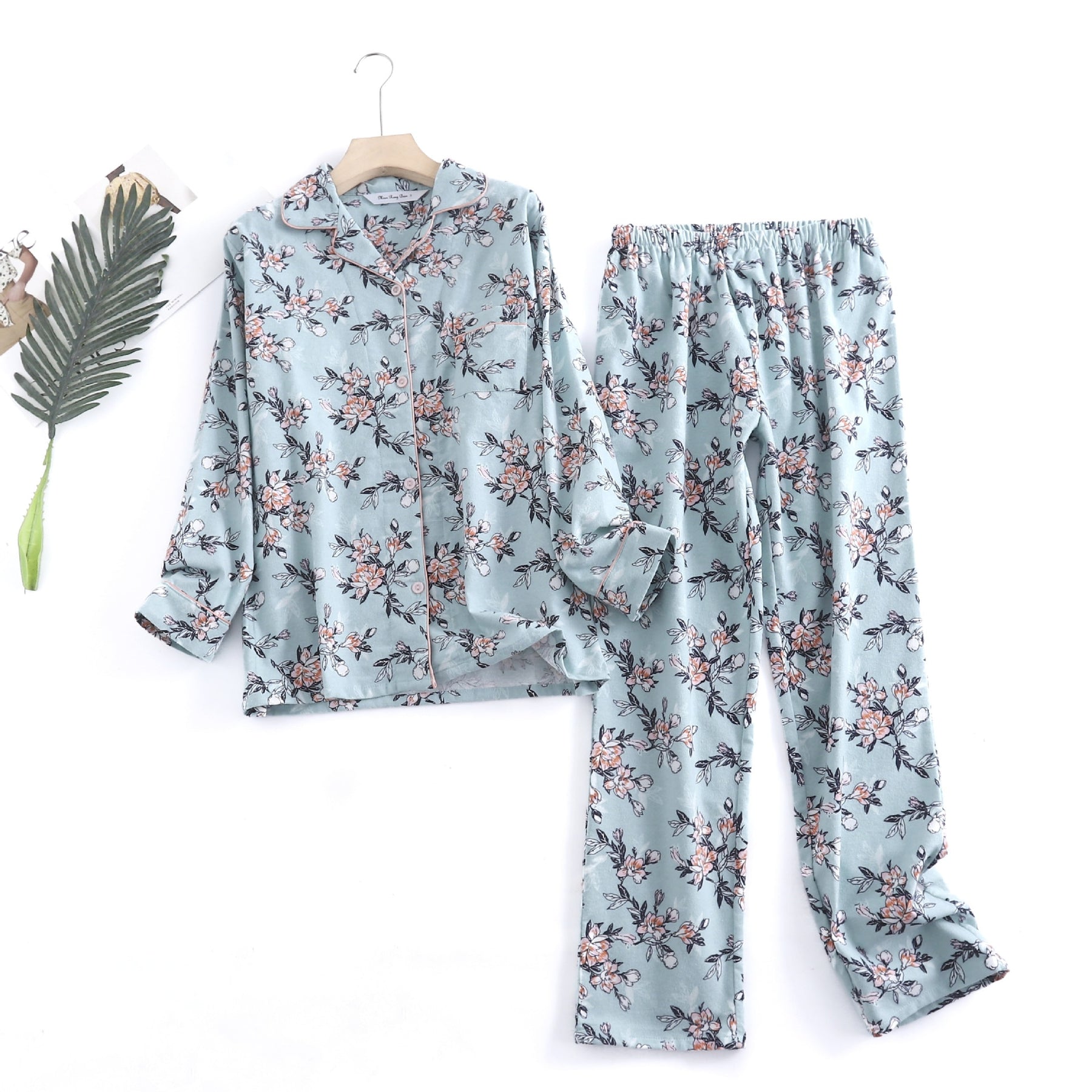 Pijama Jardins Americano Feminino Longo