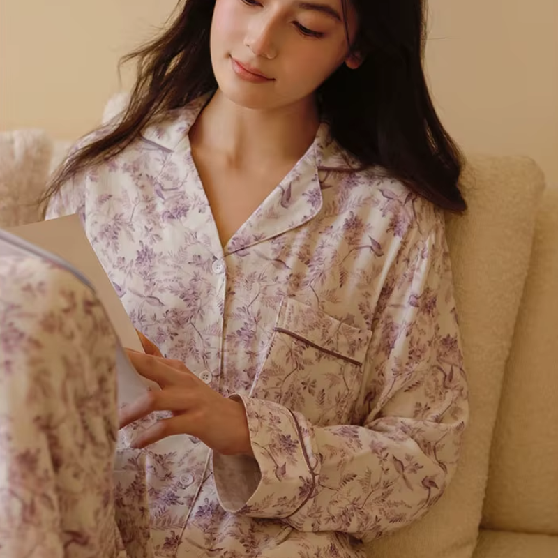 Pijama Belleville Americano Feminino Longo