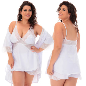 Baby Doll e Robe Plus Size - Eternal Elegance