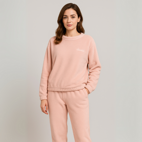 Pijama de Inverno Feminino em Fleece - Rubi