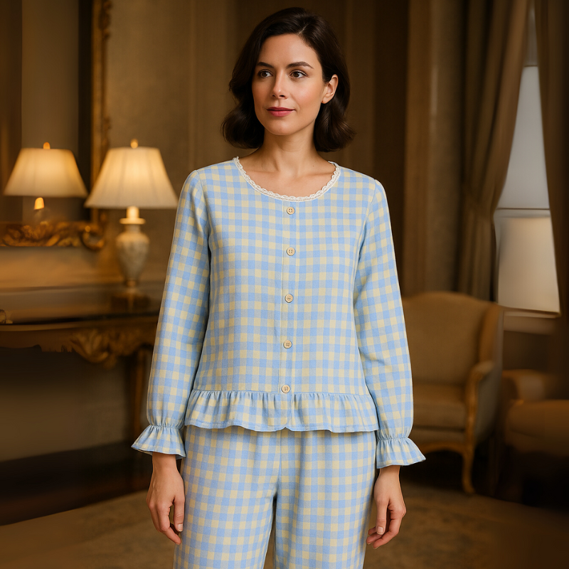 Pijama Belle Vichy Feminino Longo