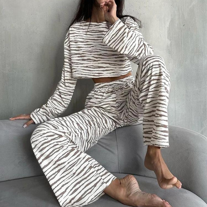 Pijama Zebra World Feminino Longo