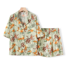 Pijama Jungle Americano Feminino Curto