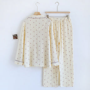 Pijama Doce Cereja Americano Feminino Longo