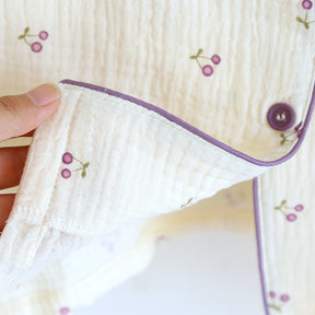 Pijama Doce Cereja Americano Feminino Longo