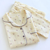 Pijama Doce Cereja Americano Feminino Longo