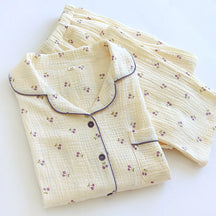 Pijama Doce Cereja Americano Feminino Longo