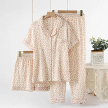 Pijama Calm Savana Feminino 3 Peças