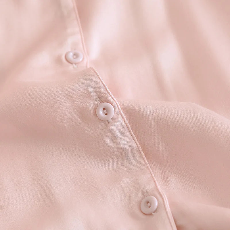 Pijama Nocturna Feminino Longo em Viscose