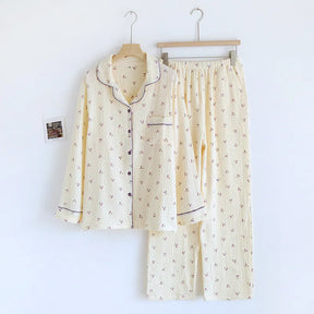 Pijama Doce Cereja Americano Feminino Longo